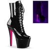 Pleaser - SKY1020TT Bottes de plateforme, Pole dance chaussures - Chaussures de pole dance - Noir/Rose Product image